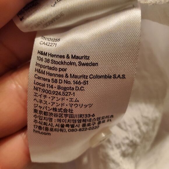 H&M white dress - Picture 8 of 8
